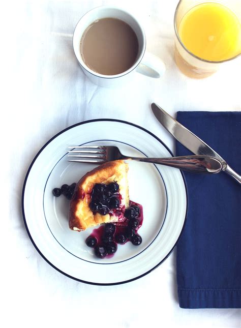 Baked Ricotta Blintzes With Blueberry Sauce — Goldfinch And Scout