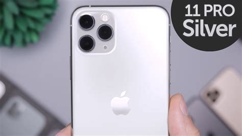 The iphone 11 is a smartphone designed, developed, and marketed by apple inc. Silver iPhone 11 Pro Unboxing & First Impressions! - YouTube