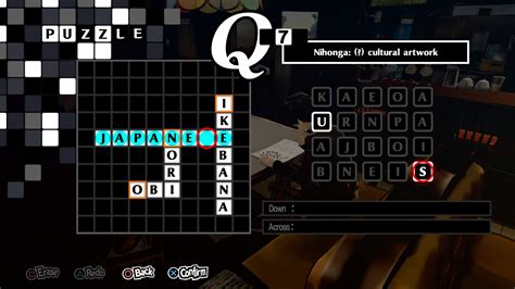 On a specific evenings you can find crossword at the table in leblanc. Persona 5 Royal Crossword Answers - All Crossword Puzzles ...