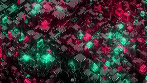 Glowing Cubes 4k Hd 3d 4k Wallpapers Images Backgrounds Photos And