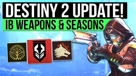 Destiny 2 News Iron Banner Weapons Confirmed Seasons Reveal And New