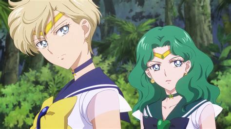 Sailor Moon Eternal Haruka And Michiru Moments Youtube