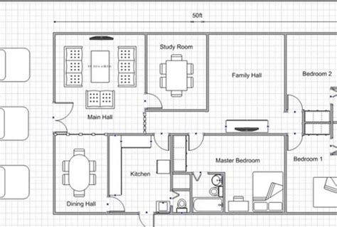 Easy Drawing Plans Online With Free Program For Home Plan