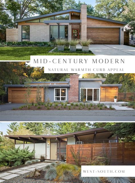 Before And After Mid Century Modern Curb Appeal