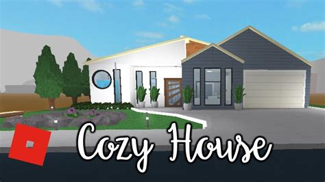 Welcome To Bloxburg Cozy House Speed Build Youtube