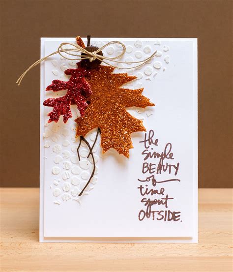 Debbyhughescase Fall Cards Holiday Cards Leaf Cards Thanksgiving