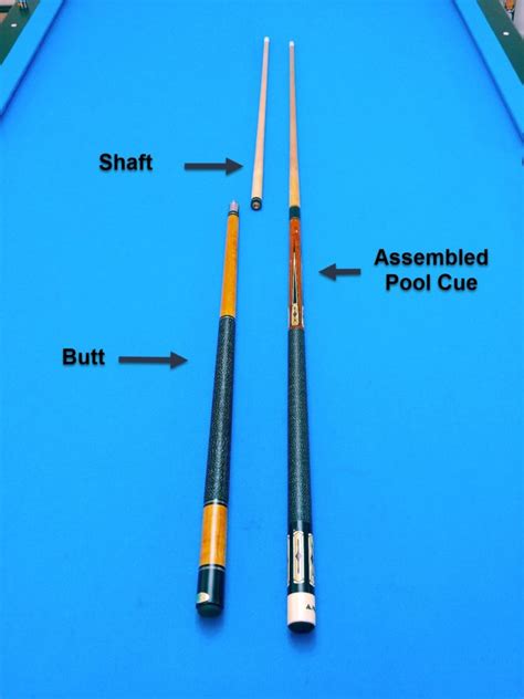 The Different Parts Of A Pool Stick Or Pool Cue Supreme Billiards