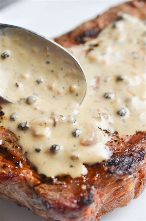 peppercorn sauce without brandy for steak recipe life s ambrosia