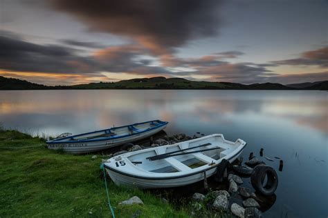The Abersky Boats At Loch Ruthven Scottish Highland Gordie