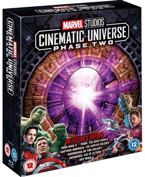 Marvel Studios Cinematic Universe Phase Two Blu Ray Box Set Free