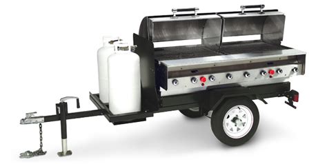 Mobile Stainless Steel Lp Grill Trailer Mounted Series Belson Outdoors