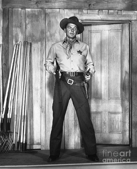 Ronald Reagan Dressed As Cowboy In Movie Photograph By Bettmann Pixels