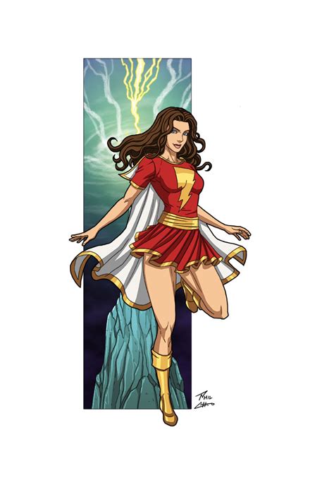 Mary Marvel Commission By Phil Cho On Deviantart In 2021 Dc Comics