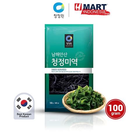 Jual CHUNG JUNG ONE Dried Seaweed Miyeok Rumput Laut Kering 100g