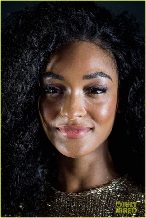 Jourdan Dunn Goes Braless In Sheer Dress At Maybelline Party Photo