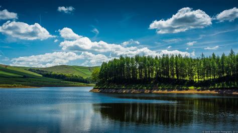 Water landscapes nature trees islands lakes wallpaper | 2560x1440 | 293252 | WallpaperUP