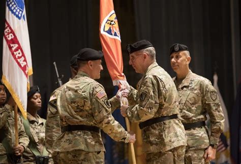 Change Of Command Ceremony Held At Fort