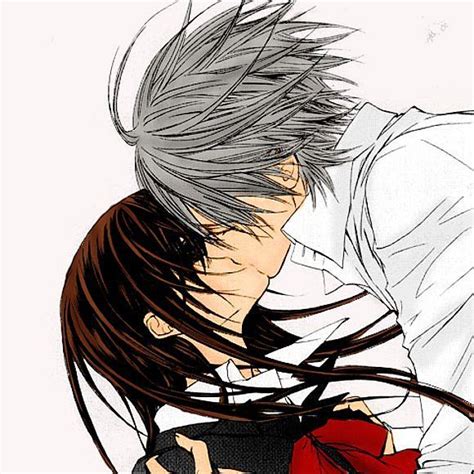 Kiss Yuki Y Zero Vampire Knight Anime Romance Anime Besos