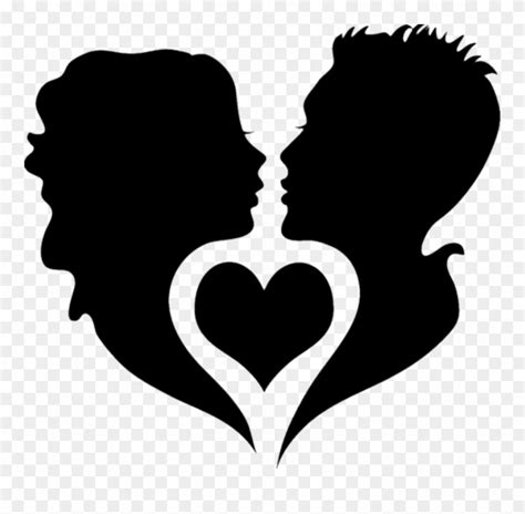 Couple Silhouette Png Clip Art Library