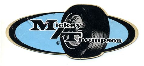Mickey Thompson Tires Vintage Style Racing Decal Sticker Souvenirs