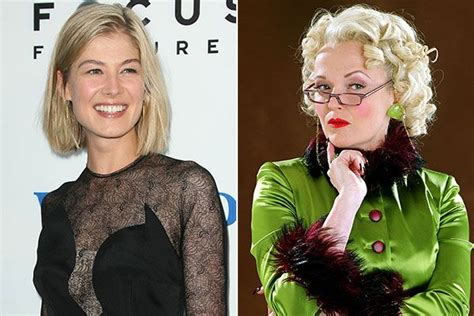 Rosamund Pike As Rita Skeeter Actors You Didnt Know Almost Starred