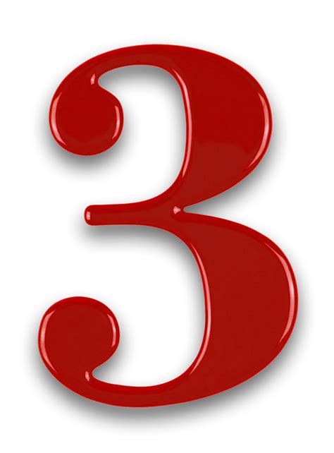 Number Clipart Three Number Three Transparent Free For Download On