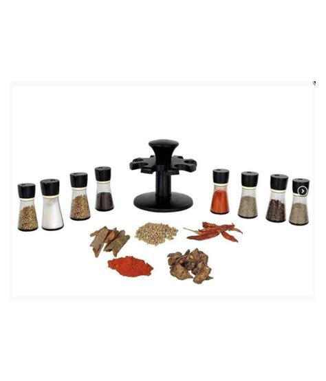Emerge World Revolving Spice Rack Set Of 6 Pc Stand Buy Online At