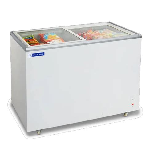 Blue Star Gt500ag Glass Top Chest Freezer Folding Door Capacity 500 L At Rs 51400 In Chennai