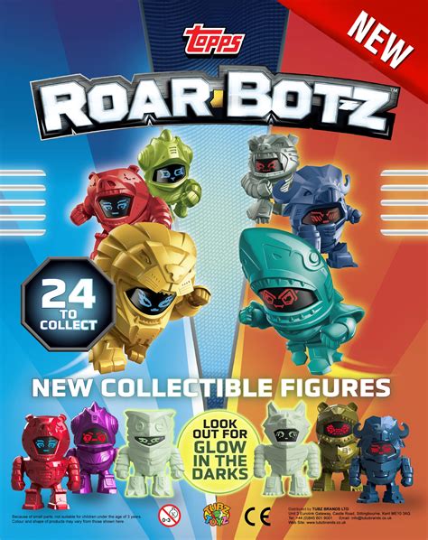 Roar Botz Qty 100 46p 48p Each 68mm £2 Vend Tubz Brands Online Shop