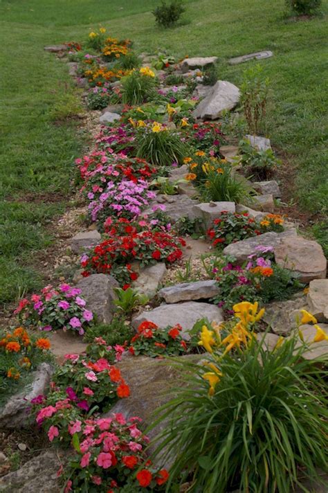 50 Stunning Front Yard Rock Garden Landscaping Ideas Rock Garden