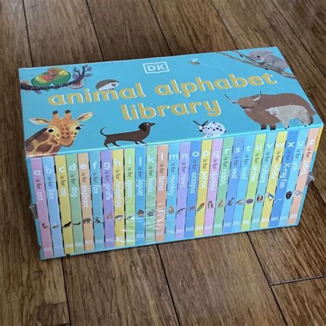 Animal Alphabet Library 26 Book Box Set Dk Publishing Childrens Board