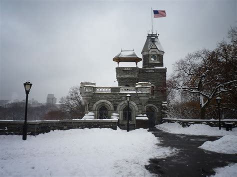 Belvedere Castle Central Park Winter New York City 1 Flickr