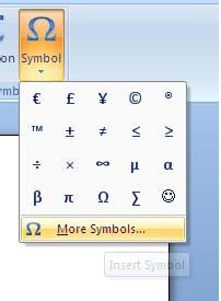 Just click on a symbol to copy any check mark or any tick to the clipboard and then paste them whereever you like. Word Add Tick Symbol