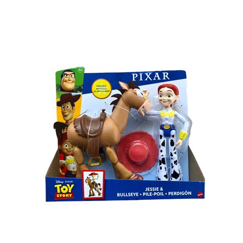 Mattel Disney Pixar Toy Story Jessie And Bullseye Circle Toys