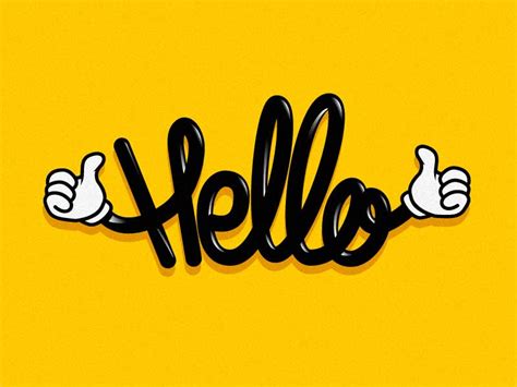 Hello By Chris Beaumont On Dribbble