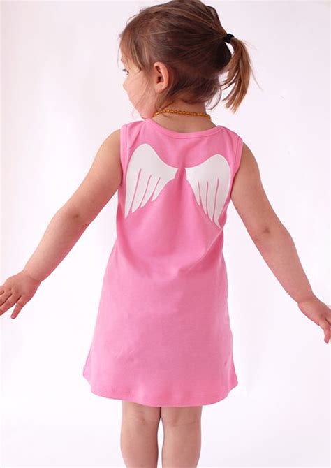 Cute Baby Dresses Angel Wings Baby Girls Clothes Baby Moos