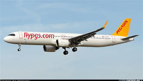 Airbus A321 251nx Pegasus Airlines Aviation Photo 6285199