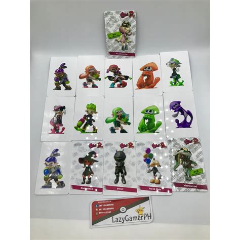 Ntag215 nfc card tags type2 for samsung android ios tagmo amiibo compatible pvc. Nintendo Switch Brandnew Splatoon 2 COMPLETE Amiibo NFC Card 2019 | Shopee Philippines