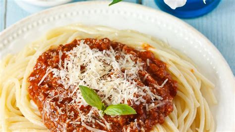 Calorie Spaghetti Bolognaise Maison Ventana Blog