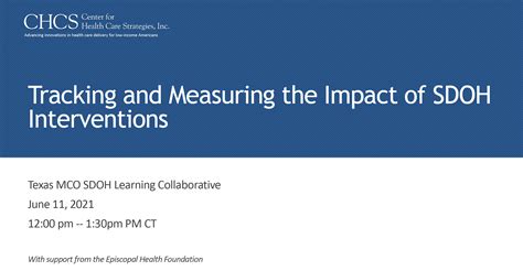 Texas Mco Sdoh Learning Collaborative Tracking And Measuring The