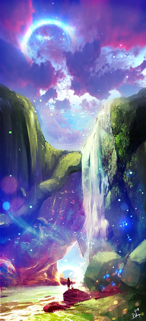 In My Dream By Ryky Fantasy Art Landscapes Anime Scenery Wallpaper