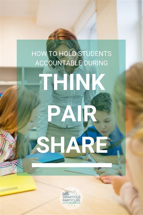 Think Pair Share How To Hold Your Students Accountable Think