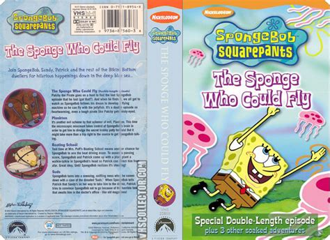 Nickelodeons Spongebob Squarepants The Sponge Who Could Fly Vhs