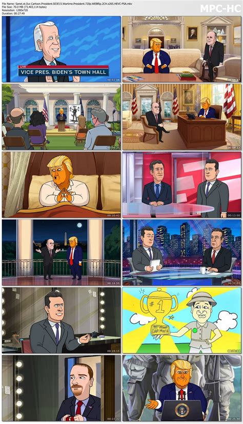 Download Our Cartoon President S03e15 Wartime President 720p Webrip 2ch