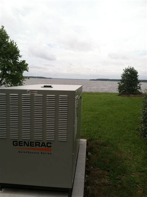 36kw Generac Generator With A Water View In Richmond County Nng