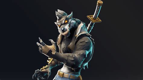 Werewolf Fortnite Skin Wallpapers On Wallpaperdog