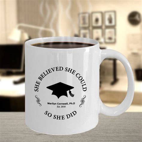 Graduating from college is an achievement worth celebrating for anyone. PhD Grad Gift, PhD Student Gift, Funny PhD mug, PhD Mug ...