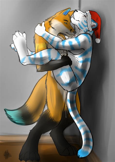 Rule 34 Anal Apron Canine Christmas Cum Feline Fox Furry Gay Holidays