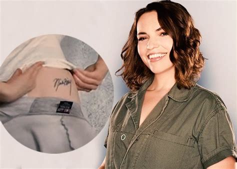 Comedian Beth Stelling Reveals Her Ex Boyfriend Signature Tattoo On
