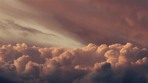 Wallpaper Cloud Sky Atmosphere Afterglow Sunlight Cumulus